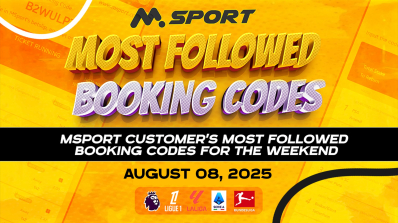 Community Shield Final: Crystal Palace vs Liverpool, Ajax’s Home Return, & Osimhen’s Süper Lig Kick-off Dominate MSport Top Weekend Booking Codes